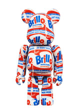 Load image into Gallery viewer, ANDY WARHOL x BE@RBRICK 'Brillo' Art Figure Set
