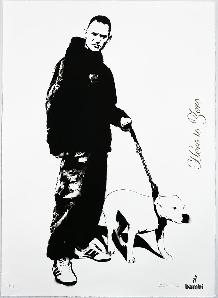 BAMBI 'Hero to Zero' Screen Print - Signari Gallery