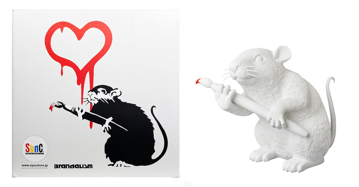 BANKSY LOVE RAT バンクシー ラブラットフィギュア - フィギュア