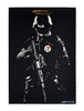 BEN NAZ 'LA Love' (gold) Hand-Painted Screen Print - Signari Gallery