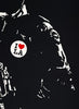 BEN NAZ 'LA Love' (gold) Hand-Painted Screen Print - Signari Gallery