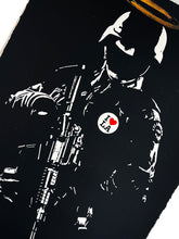 Load image into Gallery viewer, BEN NAZ 'LA Love' (gold) Hand-Painted Screen Print - Signari Gallery