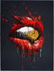 BRUSK 'Bullet in Your Mouth' Framed Lithograph Print