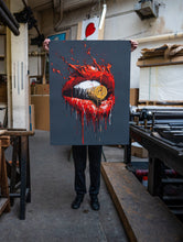Load image into Gallery viewer, BRUSK 'Bullet in Your Mouth' Framed Lithograph Print