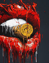 Load image into Gallery viewer, BRUSK 'Bullet in Your Mouth' Framed Lithograph Print
