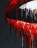 BRUSK 'Bullet in Your Mouth' Framed Lithograph Print