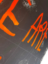 Load image into Gallery viewer, CB HOYO 'We Are All Fucked' (orange) Offset Lithograph - Signari Gallery