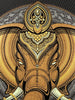 CHRIS SAUNDERS 'Elephant Mandala' Screen Print
