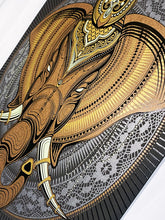 Load image into Gallery viewer, CHRIS SAUNDERS 'Elephant Mandala' Screen Print