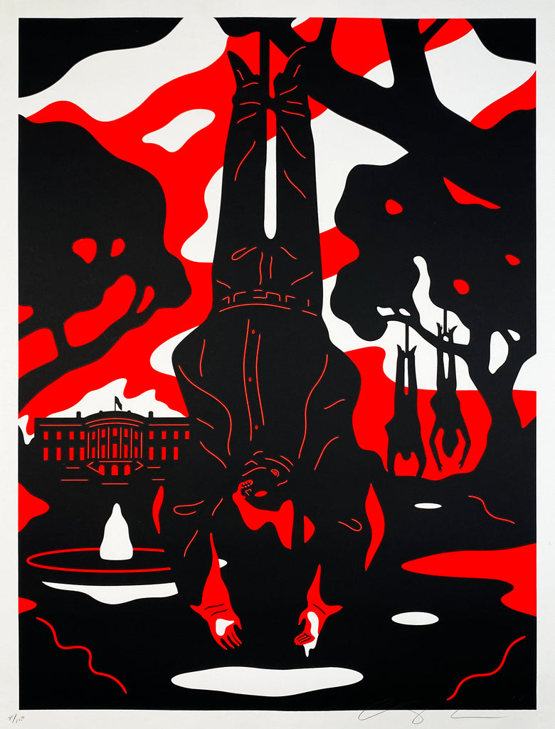 CLEON PETERSON 'Absolute Power' Silkscreen Print - Signari Gallery