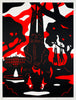 CLEON PETERSON 'Absolute Power' Silkscreen Print - Signari Gallery