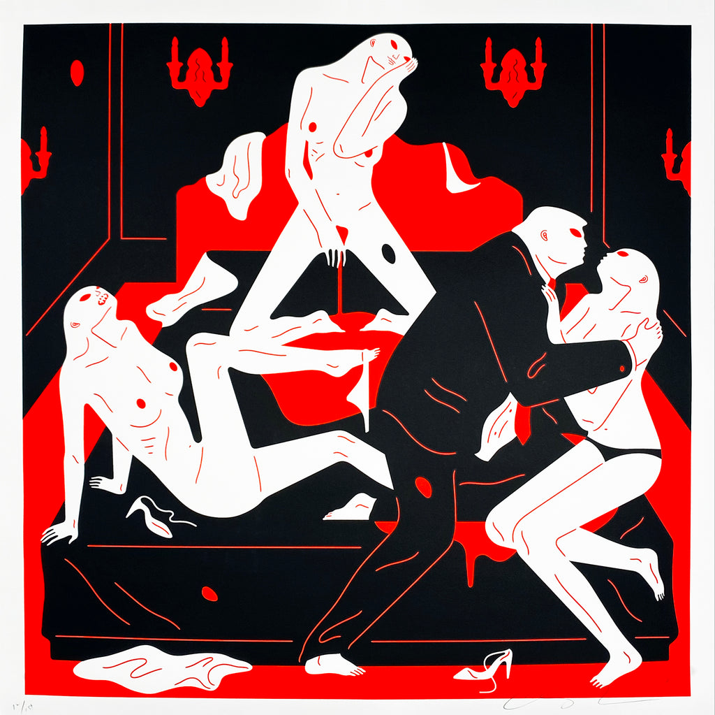CLEON PETERSON 'Pissers II' Screen Print - Signari Gallery