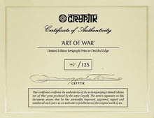 Load image into Gallery viewer, CRYPTIK 'Art of War' 4-Color Serigraph Print