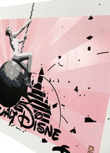 Load image into Gallery viewer, DS 'Miley's Smash Hits' (pink) Hand-Finished Silkscreen Print - Signari Gallery