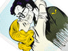 D*FACE 'Suck Face' Rare 8-Color Screen Print
