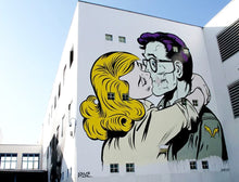 Load image into Gallery viewer, D*FACE 'Suck Face' Rare 8-Color Screen Print