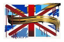 Load image into Gallery viewer, D*FACE 'Union Jacked' 13-Color Screen Print - Signari Gallery