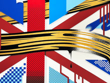 Load image into Gallery viewer, D*FACE 'Union Jacked' 13-Color Screen Print - Signari Gallery