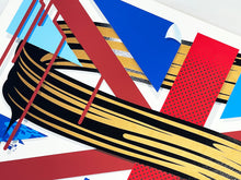 Load image into Gallery viewer, D*FACE 'Union Jacked' 13-Color Screen Print - Signari Gallery