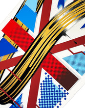 Load image into Gallery viewer, D*FACE 'Union Jacked' 13-Color Screen Print - Signari Gallery