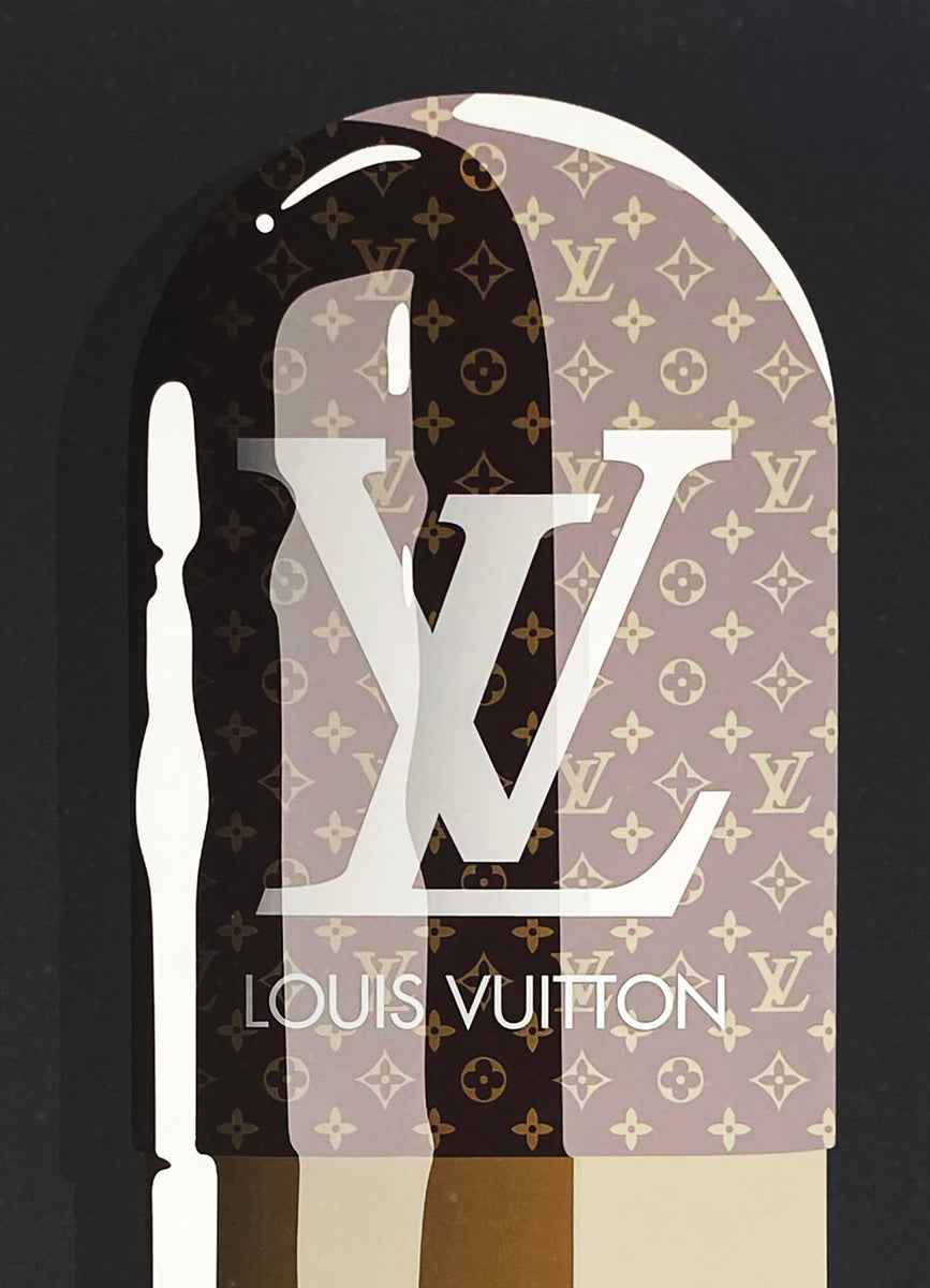 Download Louis Vuitton Logo Graffiti Letters Wallpaper