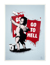 Load image into Gallery viewer, EELUS 'Cheeky Cherub' Silkscreen Print - Signari Gallery