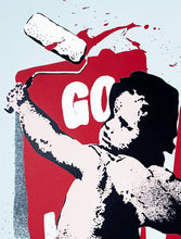 Load image into Gallery viewer, EELUS 'Cheeky Cherub' Silkscreen Print - Signari Gallery