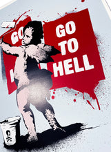 Load image into Gallery viewer, EELUS 'Cheeky Cherub' Silkscreen Print - Signari Gallery