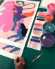 EELUS 'The Pursuit' 8-Color Screen Print