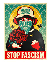 Load image into Gallery viewer, ERNESTO YERENA x SHEPARD FAIREY 'Vote! Stop Fascism' Screen Print