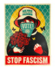 ERNESTO YERENA x SHEPARD FAIREY 'Vote! Stop Fascism' Screen Print