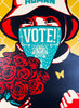 ERNESTO YERENA x SHEPARD FAIREY 'Vote! Stop Fascism' Screen Print