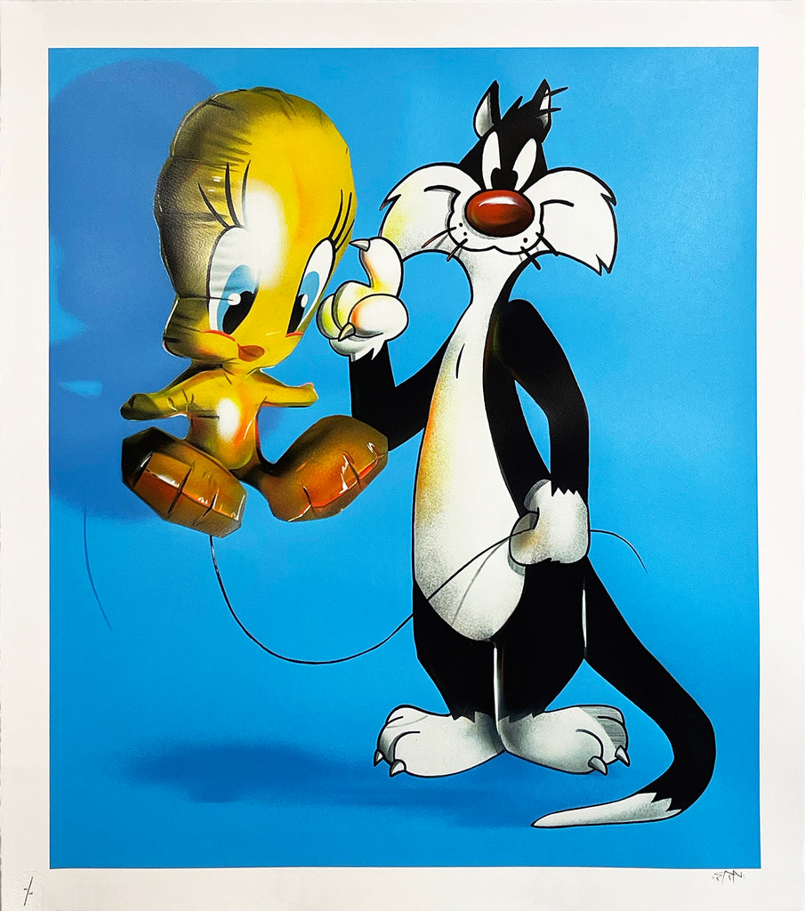 FANAKAPAN 'Pet Hate' (blue) 24-Color Screen Print