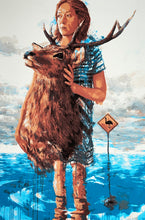 Load image into Gallery viewer, FINTAN MAGEE 'The Road Kill' Hand-Finished Serigraph Print