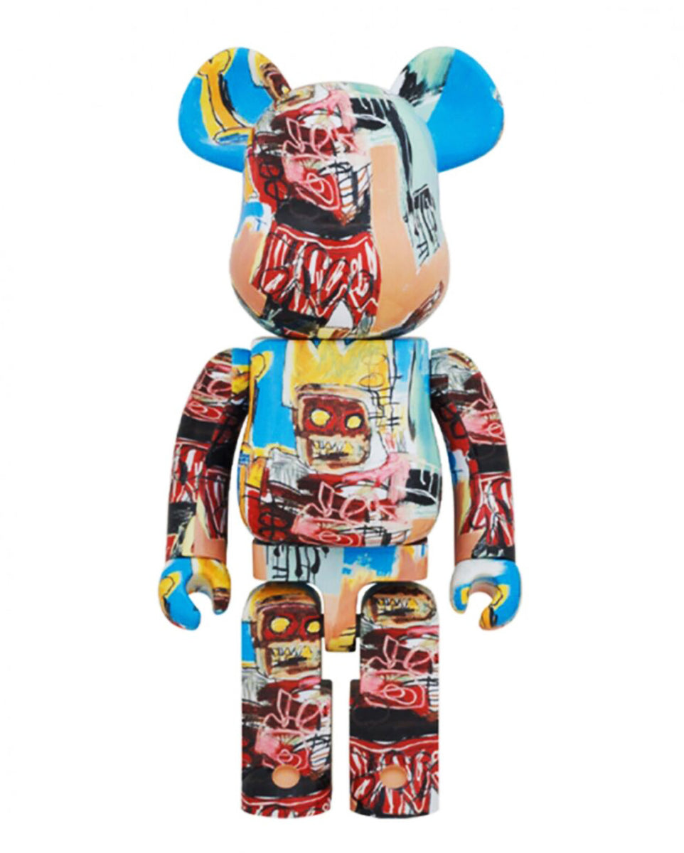 JEAN-MICHEL BASQUIAT x Be@rbrick 'Yellow Crown and Bone' 1000% Art Figure