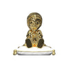 JUCE GACE 'A Wood Awakening: Chill-Out' (gold chrome) Porcelain Art Figure