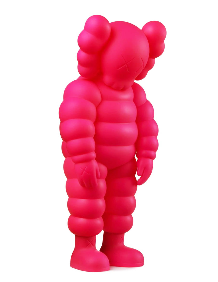 KAWS X Medicom Toy 'What Party' (pink) Vinyl Art Figure | Signari