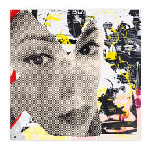 Load image into Gallery viewer, MARLY McFLY 'Christmas 89' HPM on Wood Panel