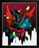 MIKAEL B 'Firelight' Framed Archival Pigment Print