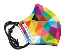 Load image into Gallery viewer, OKUDA SAN MIGUEL &#39;New Normality: Triangles&#39; Reusable Facemask