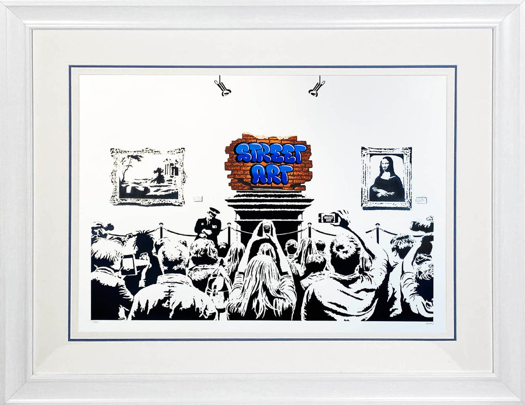 OUTIS 'Revandalism' Custom Framed Screen Print