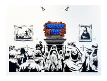 Load image into Gallery viewer, OUTIS 'Revandalism' Custom Framed Screen Print