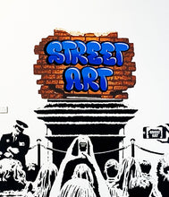Load image into Gallery viewer, OUTIS 'Revandalism' Custom Framed Screen Print