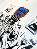 OUTIS 'Revandalism' Custom Framed Screen Print