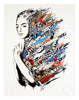 PREFAB 77 'Cloak of Fire' Framed 14-Color Screen Print