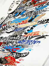 Load image into Gallery viewer, PREFAB 77 'Cloak of Fire' Framed 14-Color Screen Print