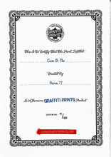 Load image into Gallery viewer, PREFAB 77 'Cloak of Fire' 14-Color Screen Print - Signari Gallery