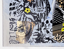 Load image into Gallery viewer, PREFAB 77 'English Rose' Hand-Finished Screen Print - Signari Gallery