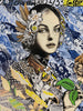 PREFAB 77 'English Rose' Hand-Finished Screen Print