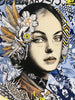 PREFAB 77 'English Rose' Hand-Finished Screen Print